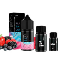Набор для самозамеса солевой WES Platinum 30 мл (Sour Berries кислые ягоды, 0-50 мг)