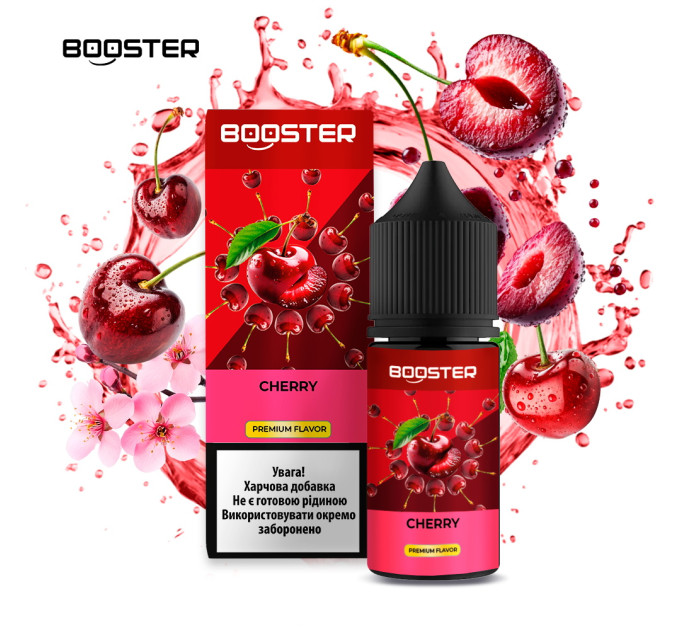 Набор компонентов для самозамеса солевой BOOSTER 30 мл (Cherry, Вишня 0-50 мг) (19071)