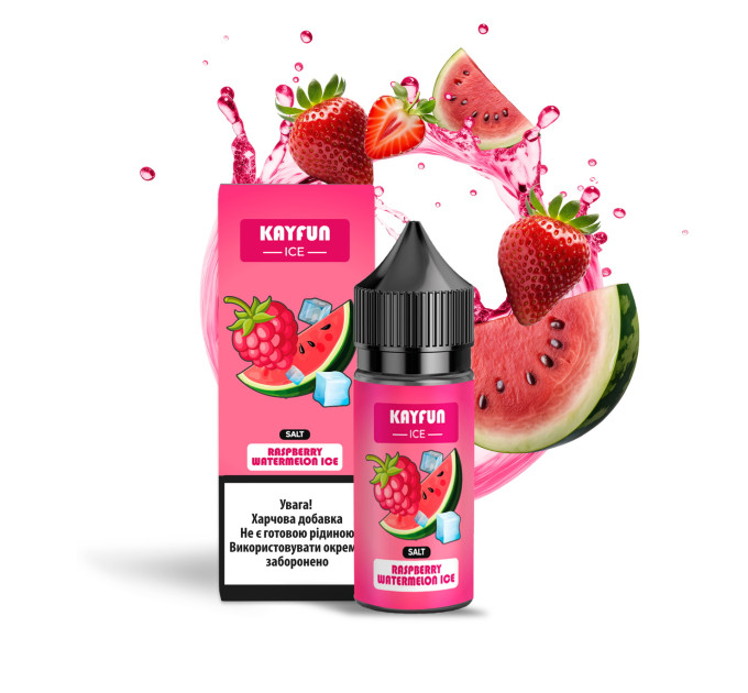 Набор компонентов для самозамеса солевой Flavorlab Kayfun Ice 30 мл (Raspberry Watermelon Ice, Малина арбуз айс 0-65 мг) (19782)