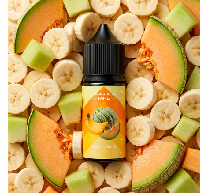 Набор компонентов для самозамеса солевой Flavorlab Ripe 30 мл (Banana Melon, Банан с дыней 0-50 мг) (19491)