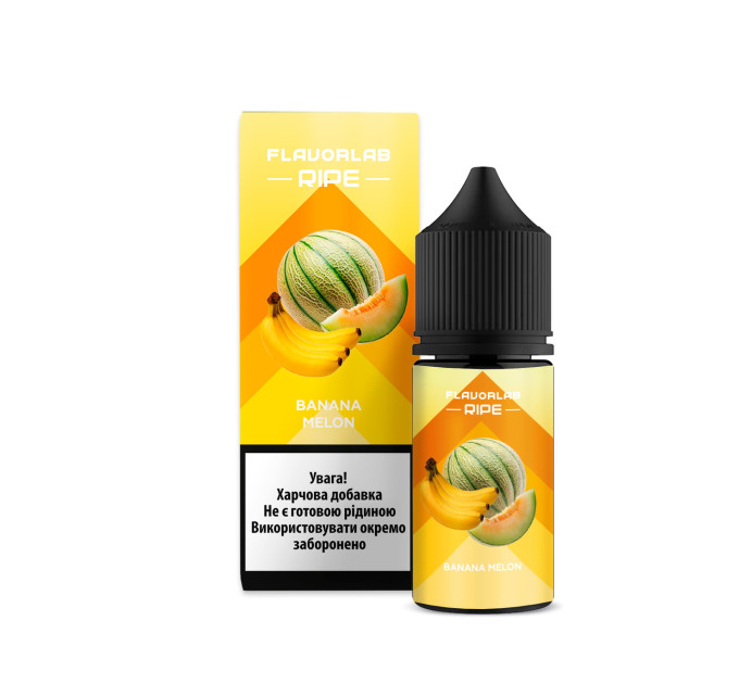 Набор компонентов для самозамеса солевой Flavorlab Ripe 30 мл (Banana Melon, Банан с дыней 0-50 мг) (19491)
