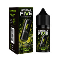 Набор компонентов для самозамеса солевой Octobar Five Limeted Edition 30 мл (Энергетик Лайм, 0-50 мг)