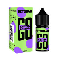 Набор компонентов для самозамеса солевой Octobar GO 30 мл (Кислая Слива, 0-50 мг)