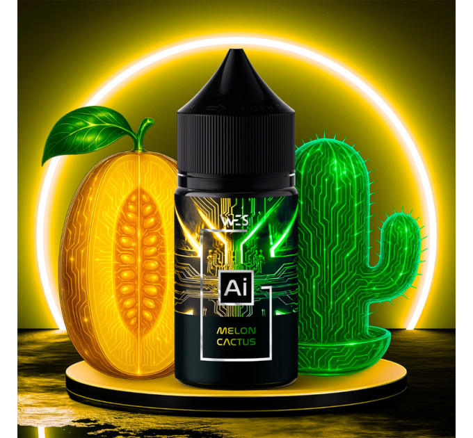 Набор компонентов для самозамеса солевой жидкости WES AI 30 мл (Melon Cactus Дыня Кактус, 0-65 мг) (18142)