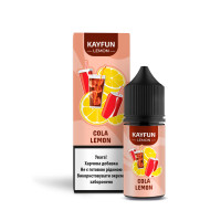 Набор компонентов для самозамеса солевой заправки Flavorlab Kayfun Lemon 30 мл (Cola Lemon Кола Лимон, 0-50 мг)