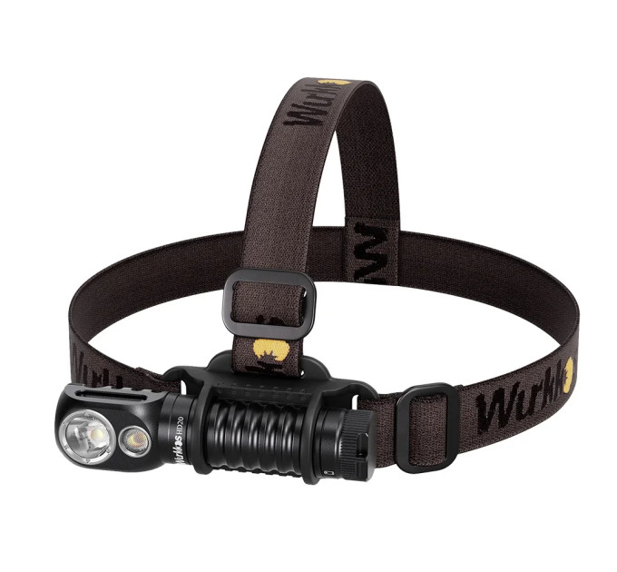 Налобный фонарик Wurkkos HD20 аккумуляторный светодиодный фонарь с магнитом (Black) (19270)