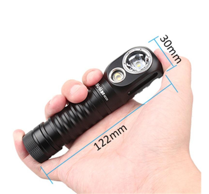 Налобный фонарик Wurkkos HD20 аккумуляторный светодиодный фонарь с магнитом (Black) (19270)