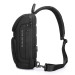 Однолямочный рюкзак через плечо Bange BG-7565 7л Сумка-слинг с USB-разъемом (Black) (19369)