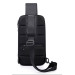 Однолямочный рюкзак через плечо Bange BG-7565 7л Сумка-слинг с USB-разъемом (Black) (19369)