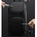 Однолямочный рюкзак через плечо Bange BG-7565 7л Сумка-слинг с USB-разъемом (Black) (19369)