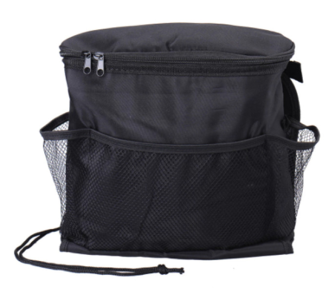 Органайзер автомобильный на спинку сиденья с термосумкой LVR 026 сумка-холодильник (Black) (18993)