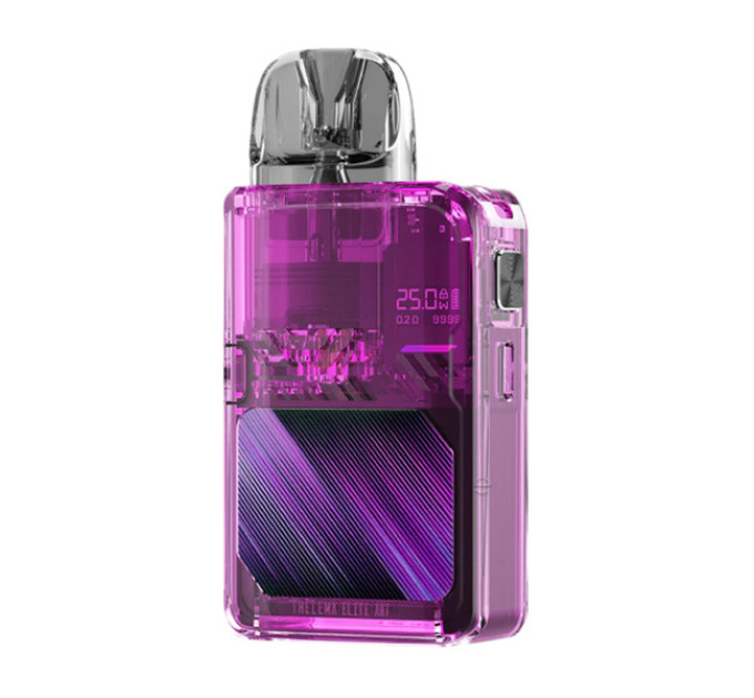 Под-система Lost Vape Thelema Elite Art 40 40W Pod 1400mAh 3ml Оригінальний набір (Holo Purple) (16755)