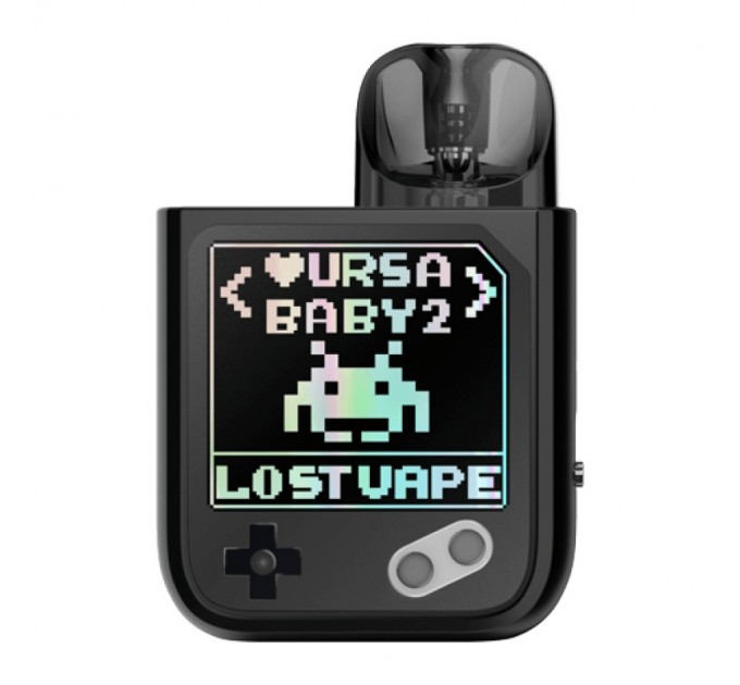 Под-система Lost Vape Ursa Baby 2 Pod 900mAh 2.5ml Original Kit (Joy Black x Pixel Role) (15806)