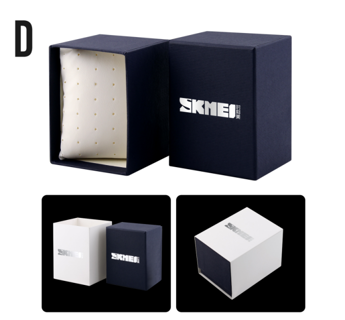 Подарочная фирменная коробка для часов Skmei BOXPD1 (Blue) (17179)