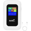 Портативный 4G LTE роутер Pix-Link Mobile Router PH312-E карманный Wi-Fi модем с LED дисплеем (White) (19179)