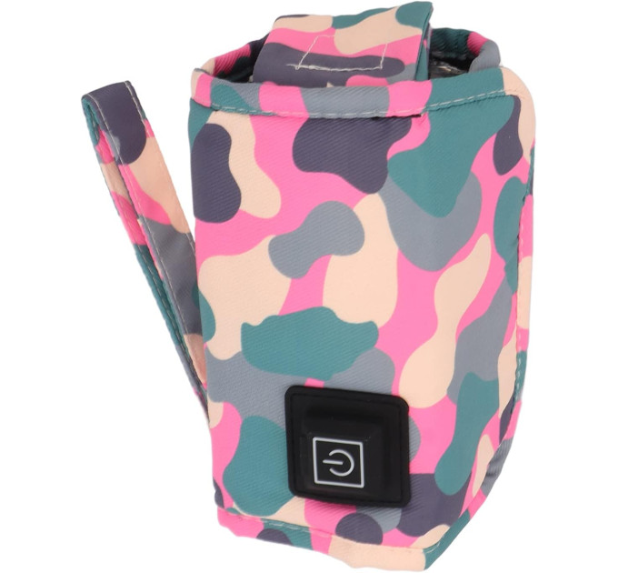 Портативный подогреватель для детских бутылочек от USB LVR 020 дорожный чехол (Pink) (18983)