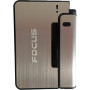 Портсигар на 10 сигарет без зажигалки FOCUS №XT-4938 (Срібний)