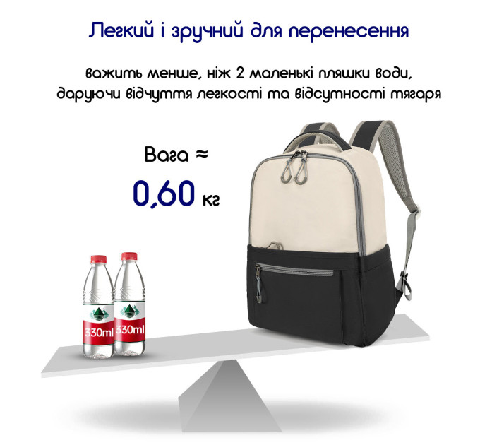 Рюкзак женский Tigernu T-B9388 16л 15.6'' (Black) (17183)