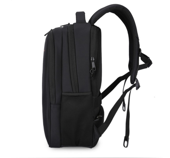 Рюкзак городской Tigernu T-B3220 17л с USB для ноутбука 15.6'' (Black) (17057)