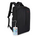 Рюкзак городской Tigernu T-B3220 17л с USB для ноутбука 15.6'' (Black) (17057)