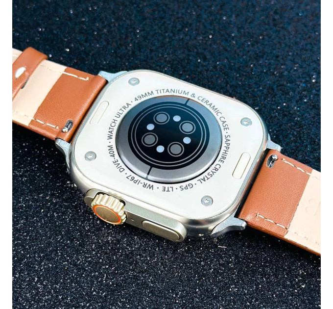 Смарт-часы Smart Watch H10 Ultra MAX набор с 4-ма ремешками (Black) (18678)