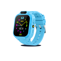 Смарт-часы телефон детские Smart Watch S12 с видеозвонком WI-FI GPS SIM-карта  (Blue)