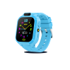 Смарт-часы телефон детские Smart Watch S12 с видеозвонком WI-FI GPS SIM-карта  (Blue) (18576)