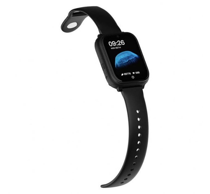 Смарт часы-телефон детские Wonlex CT25 Original с видеозвонком WI-FI GPS SIM-карта (Black) (18358)