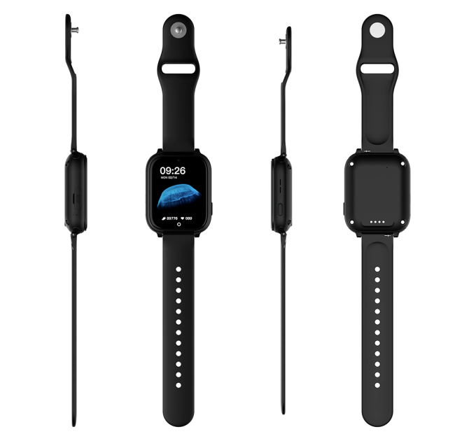 Смарт часы-телефон детские Wonlex CT25 Original с видеозвонком WI-FI GPS SIM-карта (Black) (18358)