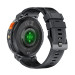 Тактические смарт часы с фонариком LEMFO K66 Original силиконовый ремешок (Black Black) (18359)