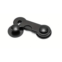 Замок на мебель защита от детей 9,5см (Black) Замок на мебель защита от детей 9,5см (Black)