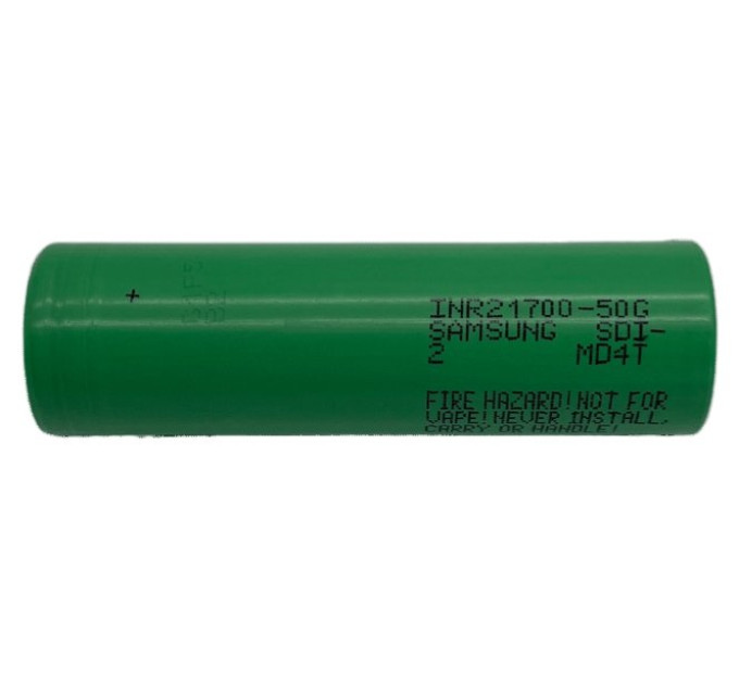 Аккумулятор 21700 Samsung 50G 5000 mAh литий-ионная аккумуляторная батарея (10A) (18868)
