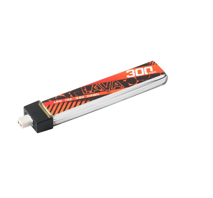 Аккумулятор BetaFPV Lava 1S 300 mAh 75C 3.8V LiHV LiPo BT2.0 FPV для Cetus X, Cetus Pro, Meteor (18765)