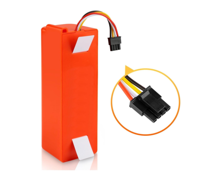 Аккумулятор Jiyeo JY-VC81 14.4V 5200 mAh в кейсе для пылесосов Xiaomi Mi Robot Vacuum 1st gen (SDJQR01RR), Mi Robot Vacuum 2nd gen (SDJQR02RR), Mi Robot Vacuum 1S (SDJQR03RR), Mi Robo, Millet Sweeper, Mijia Roborock S50 (18784)