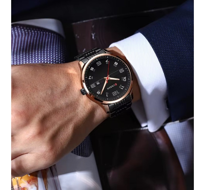 Часы наручные Curren 8411 (Black) (18691)