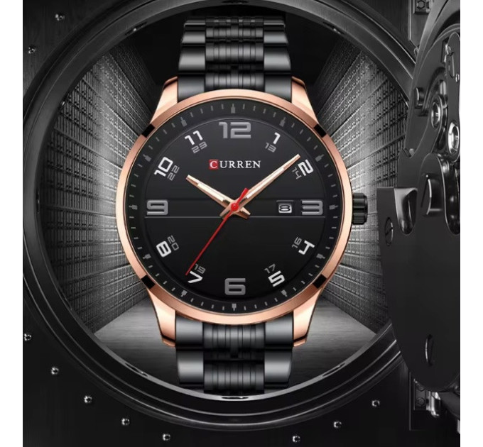 Часы наручные Curren 8411 (Black) (18691)