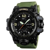Годинник наручний Skmei 1155 Original (Army Green, 1155BAG)