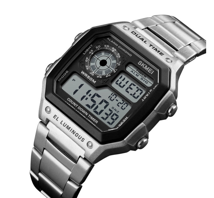 Часы наручные Skmei 1335 Original (Silver, 1335SI) (17124)