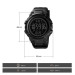 Часы наручные Skmei 1568 Original (Black, 1568BK) (17155)