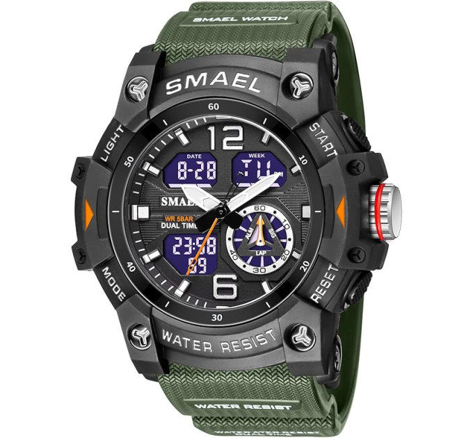 Часы наручные Smael 8007N Original (Army Green) (17786)