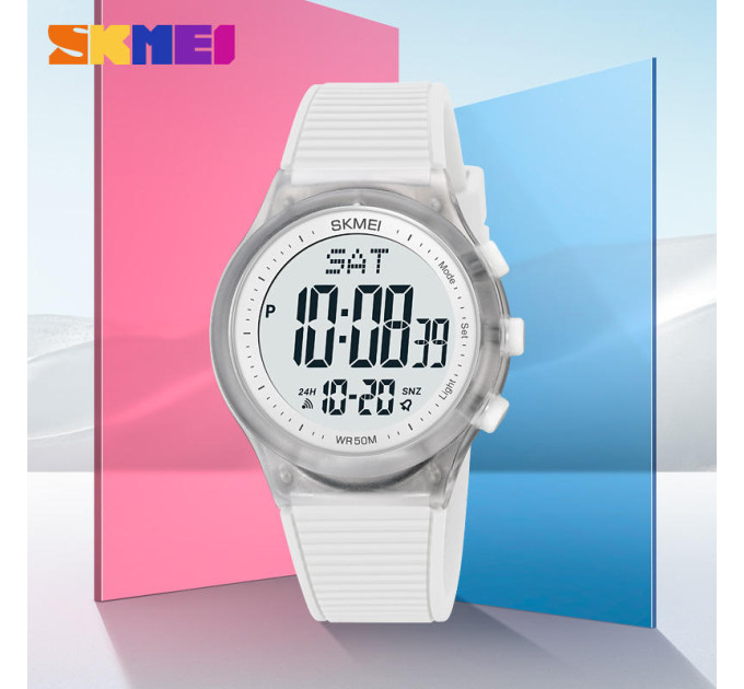 Часы наручные мужские Skmei 1980 (White, 1980WT) (18470)