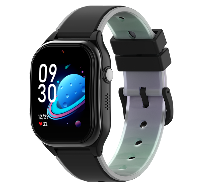 Детские смарт-часы Wonlex CT26 Ultra Small Original компактные часы-телефон с видеозвонком GPS и SIM (Black) (19144)