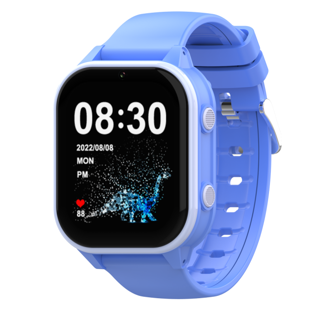 Детские смарт-часы Wonlex KT19 PRO Max Original часы-телефон с видеозвонком GPS WI-FI и SIM-картой (Blue) (19132)