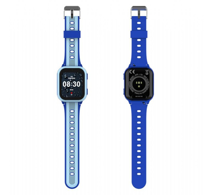 Детские смарт-часы Wonlex KT41 Original часы-телефон с видеозвонком GPS WI-FI и SIM-картой (Blue) (19139)