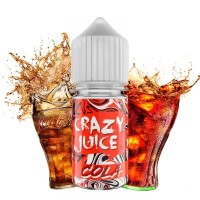 Жидкость для POD систем Crazy Juice Cola 30 мл 30 мг (Кола Лед)
