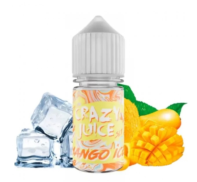Жидкость для POD систем Crazy Juice Mango Ice 30 мл 50 мг (Манго с прохладой)