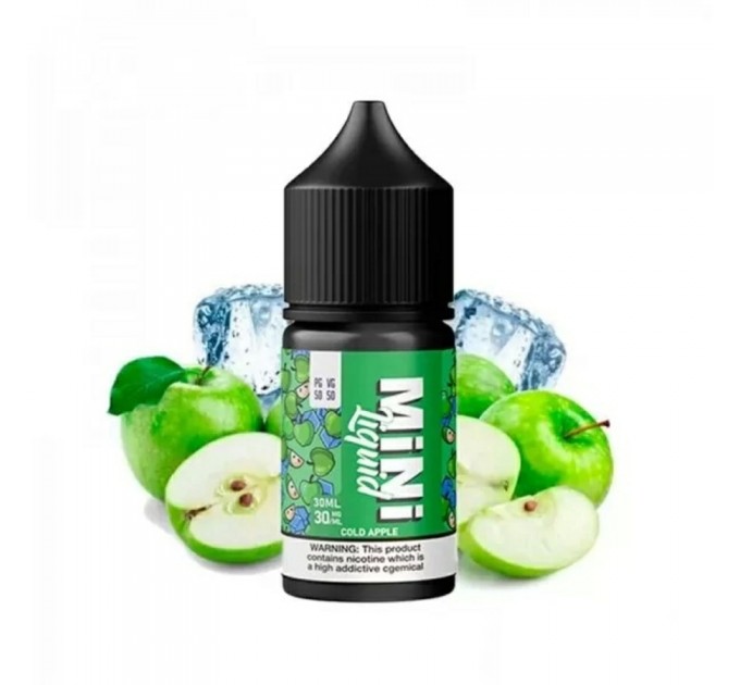 Жидкость для POD систем Mini Liquid Salt Cold Apple 30 мл 30 мг (Кислое яблоко с холодком)