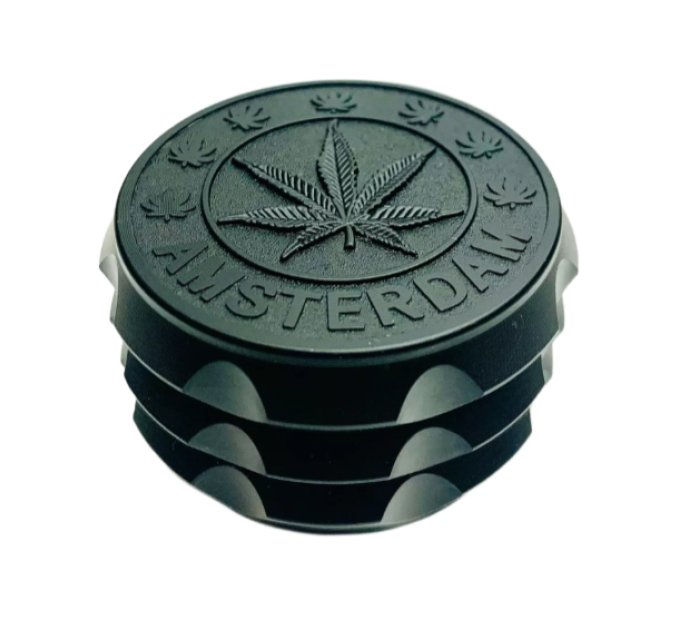 Гриндер для измельчения табака D&K CANNABIS DK-5083-4 (Black) (15713)