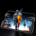 Игровой триггер импульсный для телефона Memo AKpad-8k Original мобильный джойстик с макросом (Black) (19185)