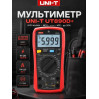 Мультиметр UNI-T UT890D+ Цифровой мультитестер; Напряжение DC/AC; Ток DC/AC; R; C; Прозвонка цепи; тест Диодов-транзисторов, NCV, Live, частота, емкость (19822)